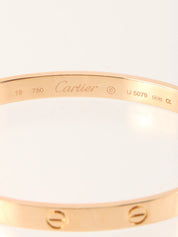 18Kラブブレスレット ローズゴールド