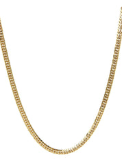 18K Yellow Gold Chain Necklace Gold