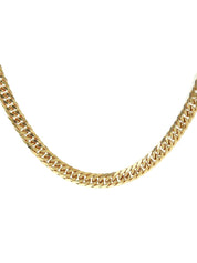 18K Yellow Gold Chain Necklace Gold