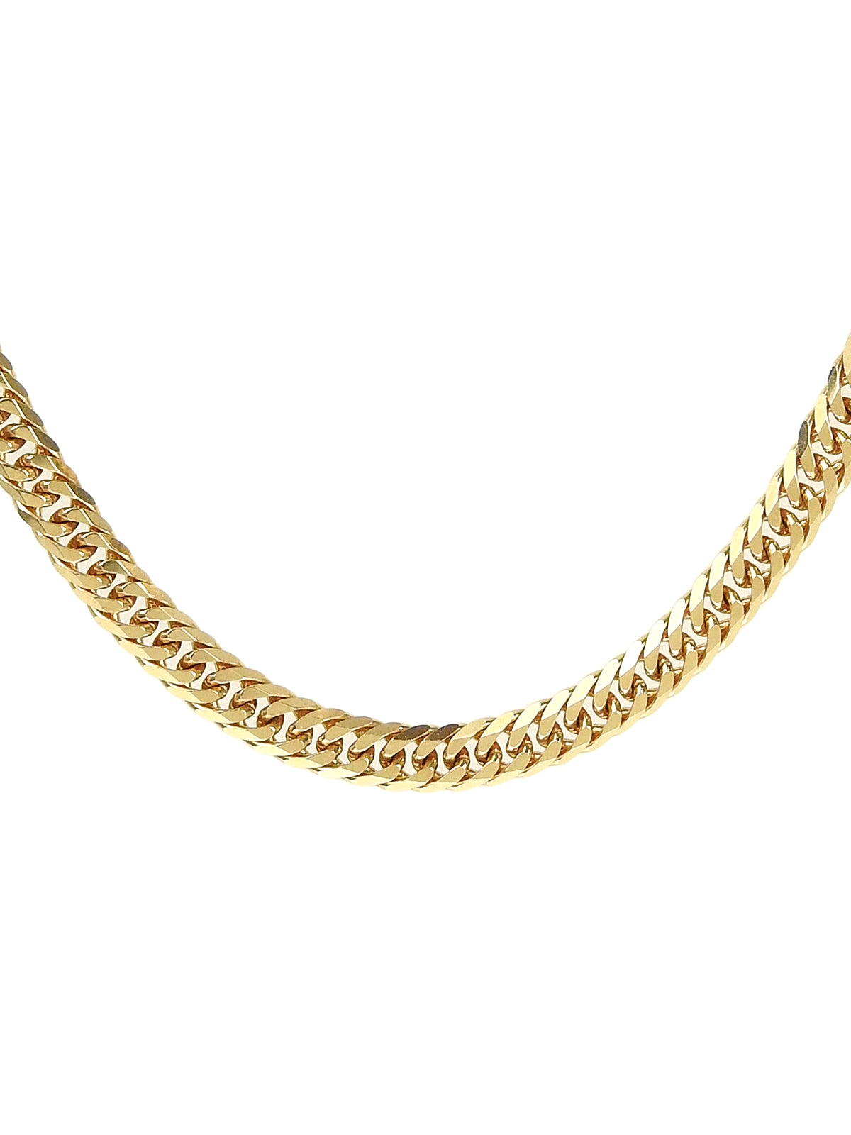 18K Yellow Gold Chain Necklace Gold