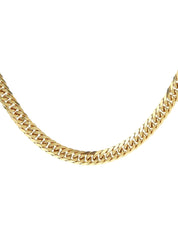 18K Yellow Gold Chain Necklace Gold