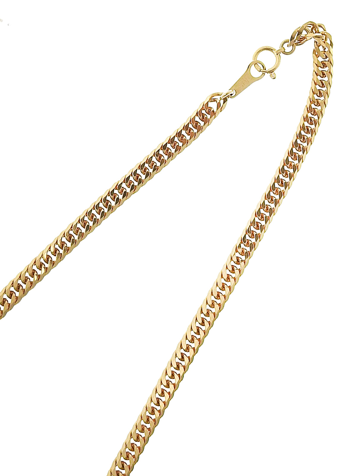18K Yellow Gold Chain Necklace Gold