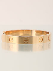 18K Love Open Bangle Rose Gold