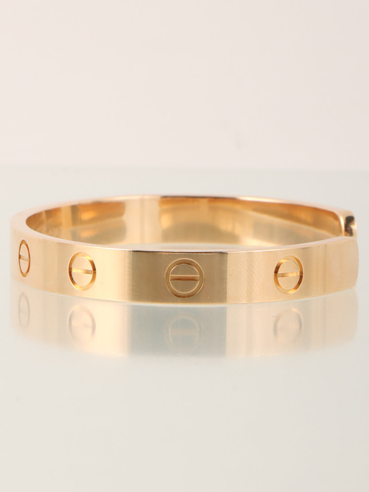 18K Love Open Bangle Rose Gold