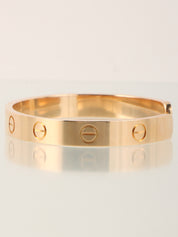 18K Love Open Bangle Rose Gold