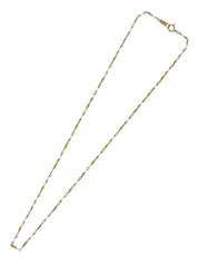 18K Platinum Chain Necklace in Gold/Silver