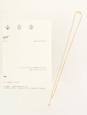18Kヒンドゥパールネックレス　ゴールド