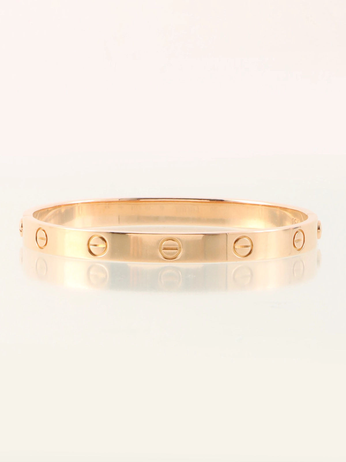 18Kラブブレスレット　ゴールド