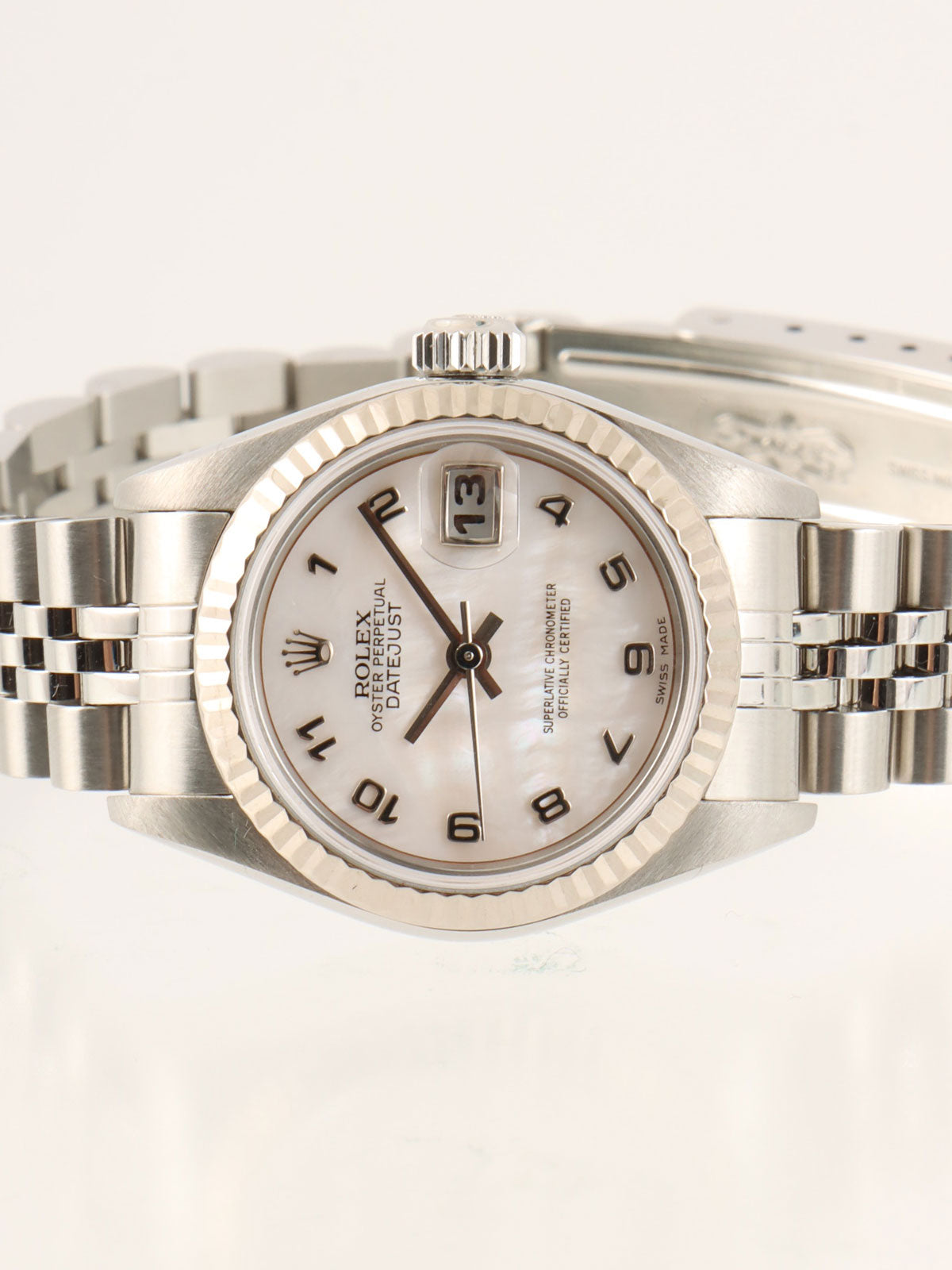 Oyster Perpetual Datejust Silver/Shell, circa 2003-2004