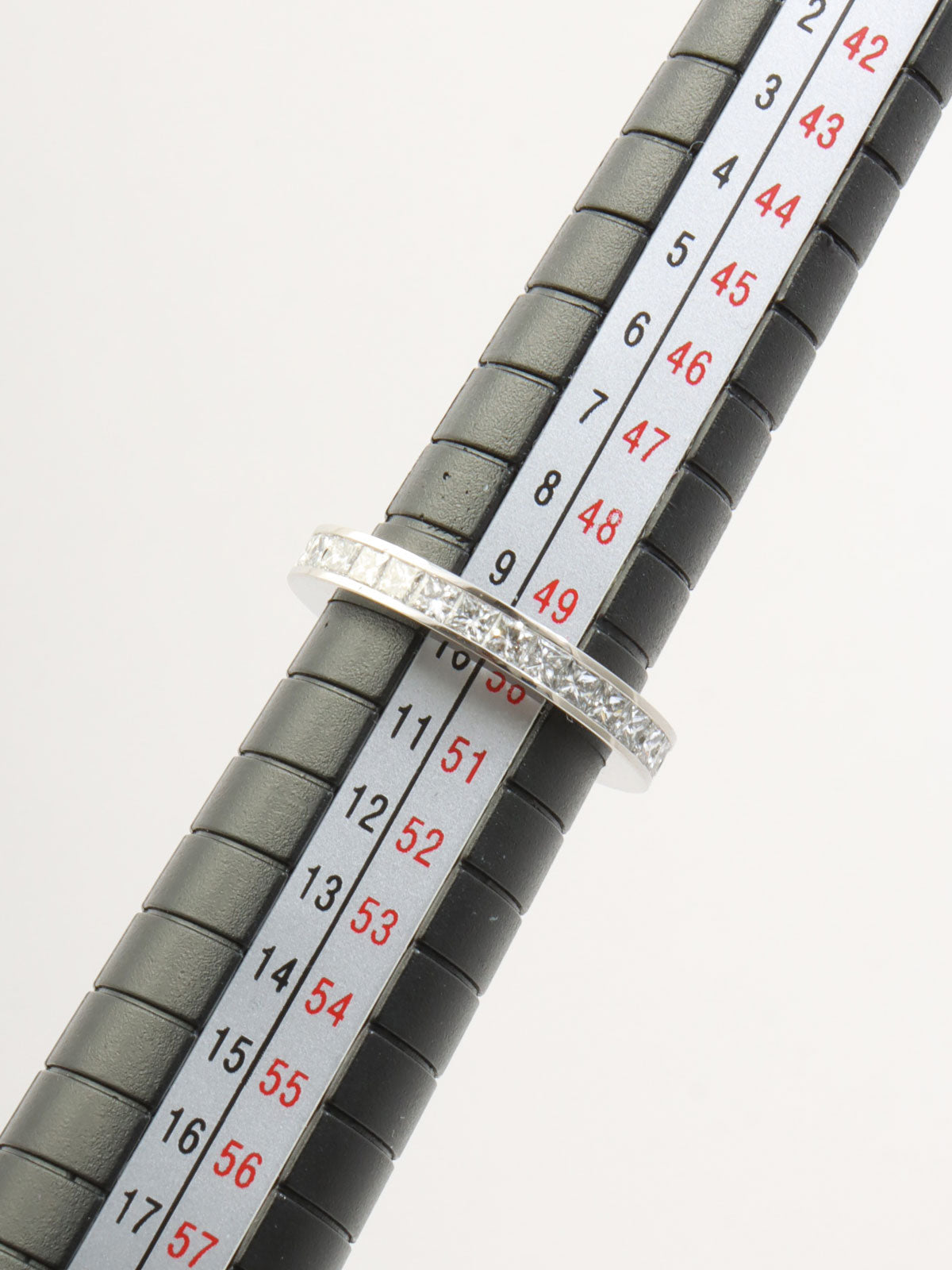 プラチナダイヤモンドフルエタニティリング シルバー