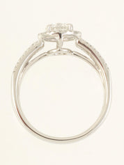 プラチナダイヤモンドリング シルバー