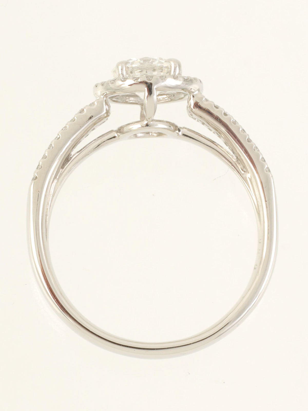 プラチナダイヤモンドリング シルバー