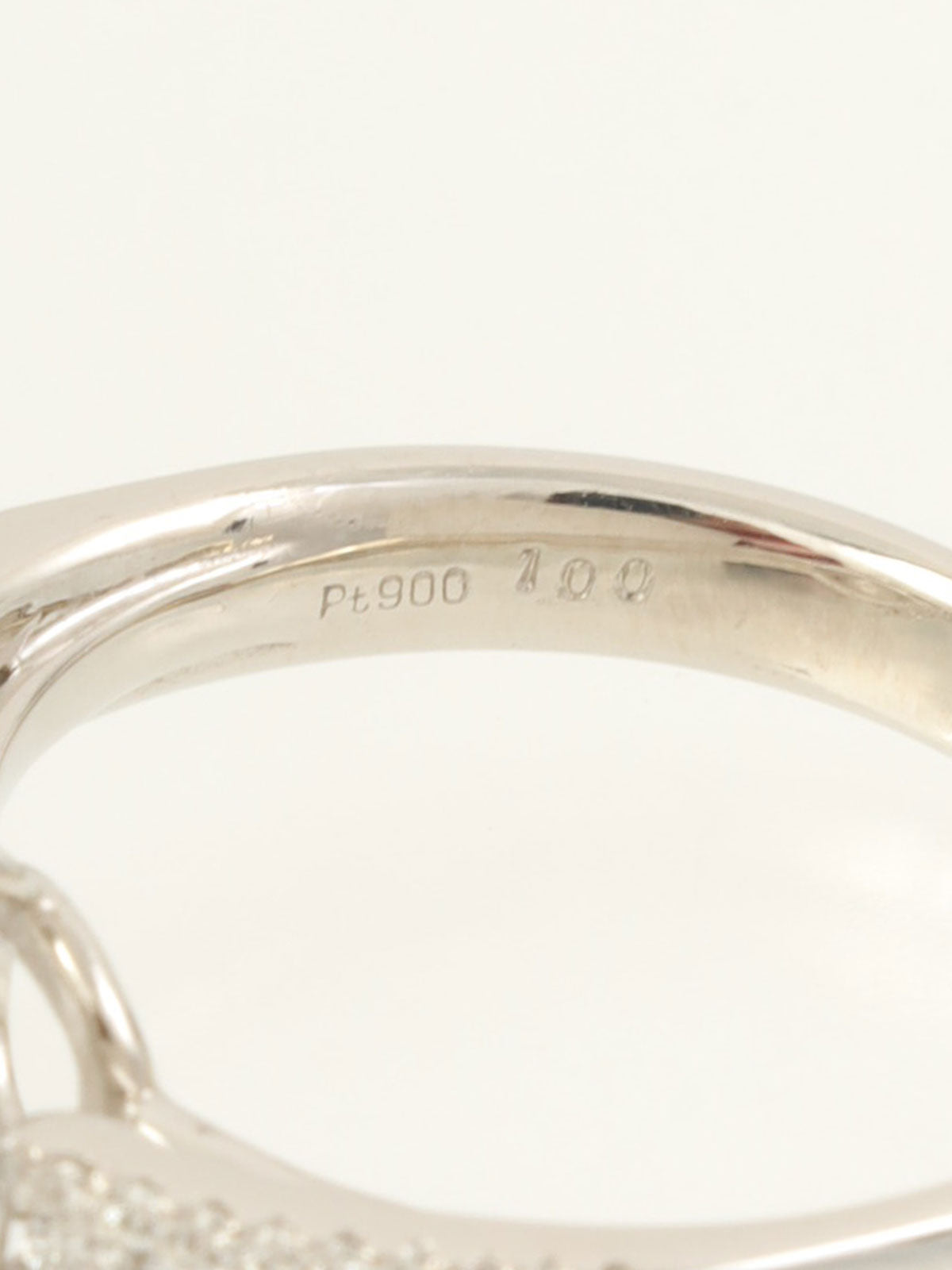 プラチナダイヤモンドリング シルバー