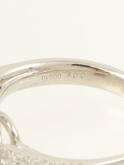 プラチナダイヤモンドリング シルバー