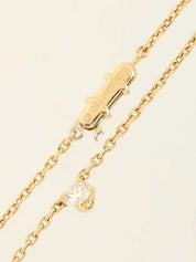 18K Gold Love Support Necklace