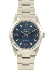 1997~1998年頃製 オイスターパーペチュアルエアキング シルバー/ブルー