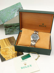 1997-1998 年款 Oyster Perpetual Air King 银/蓝色