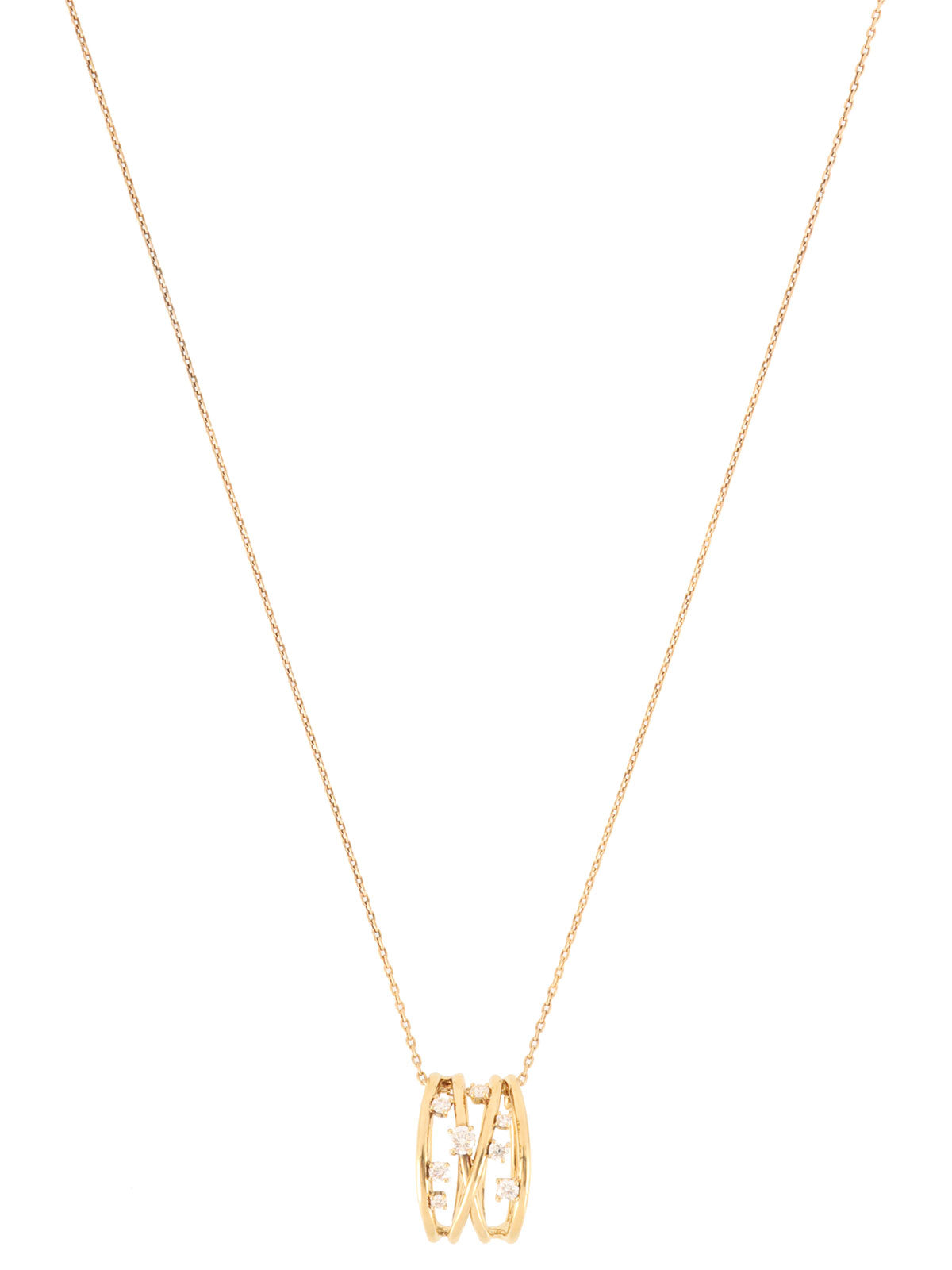 SABIRTH 18K Gold Diamond Necklace