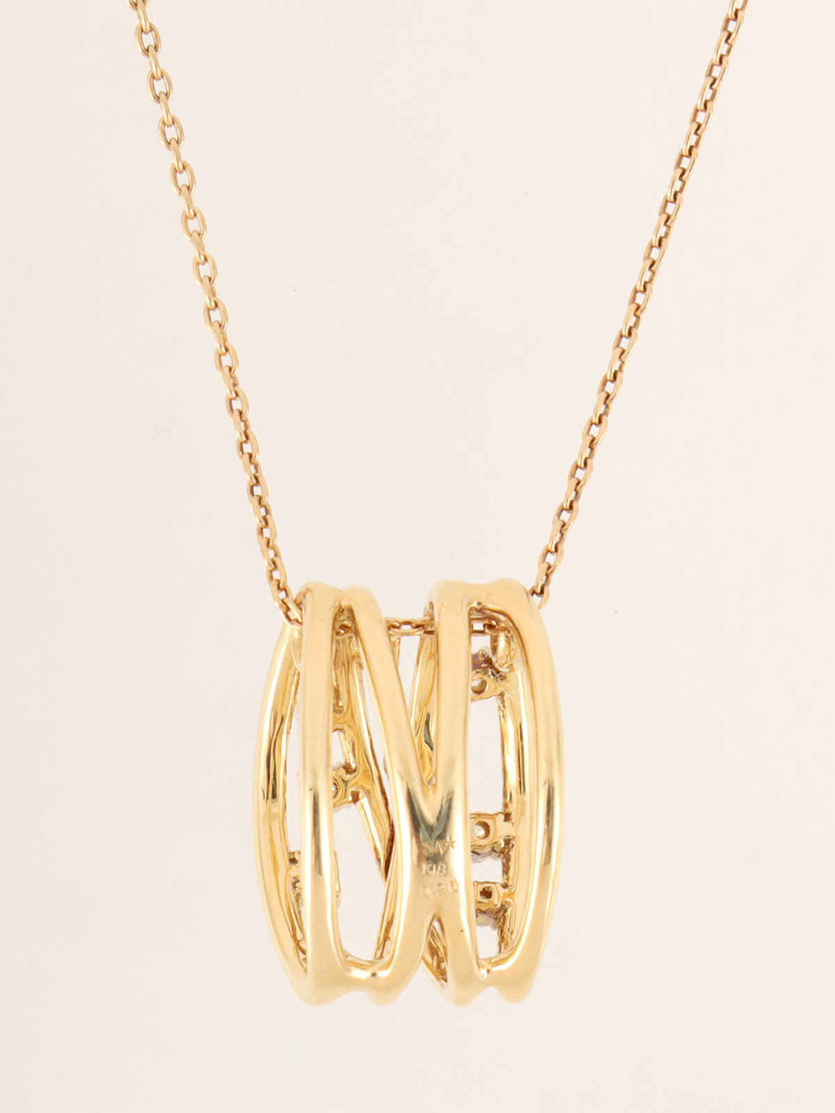 SABIRTH 18K Gold Diamond Necklace