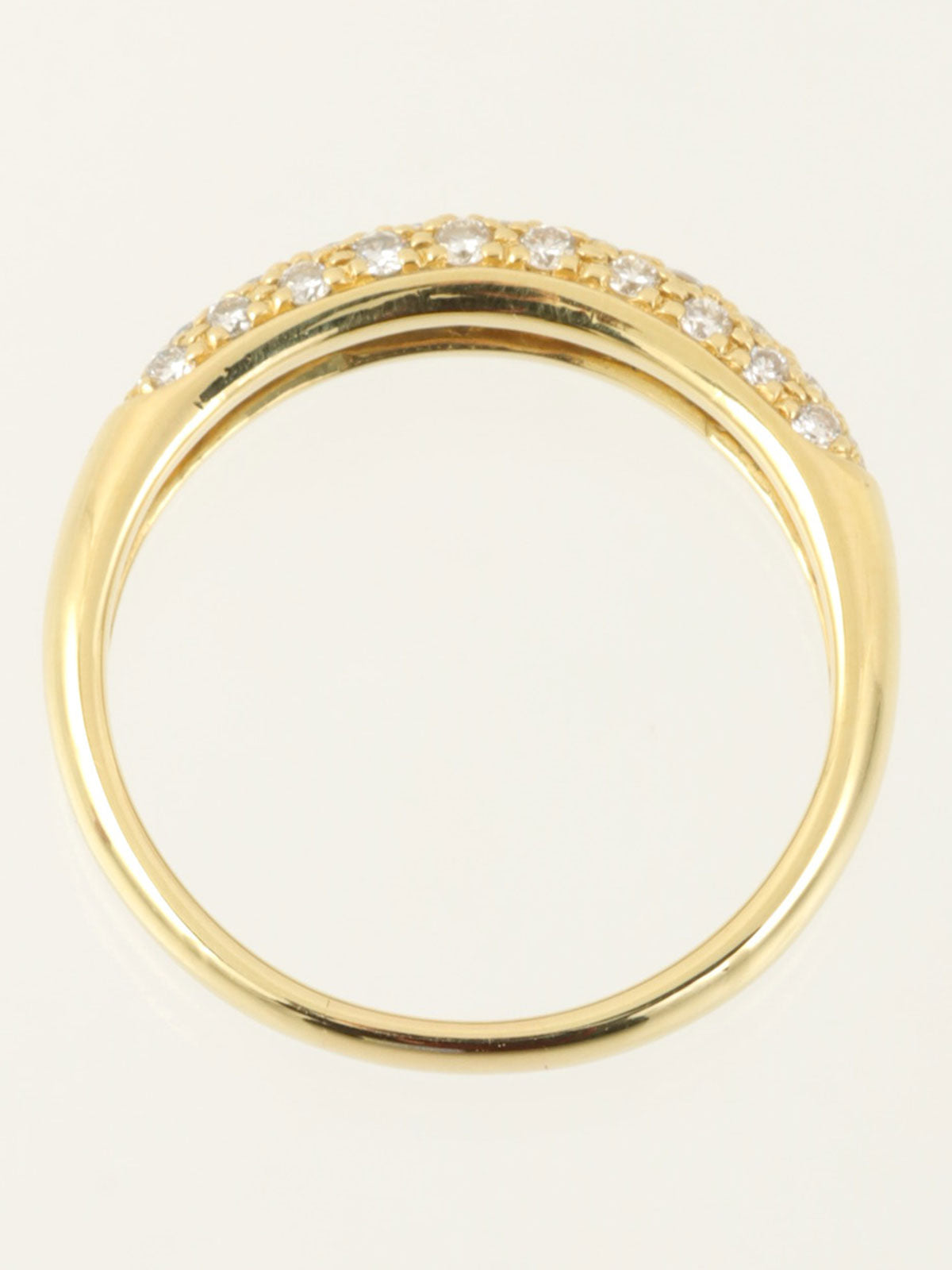 18Kダイヤモンドリング ゴールド