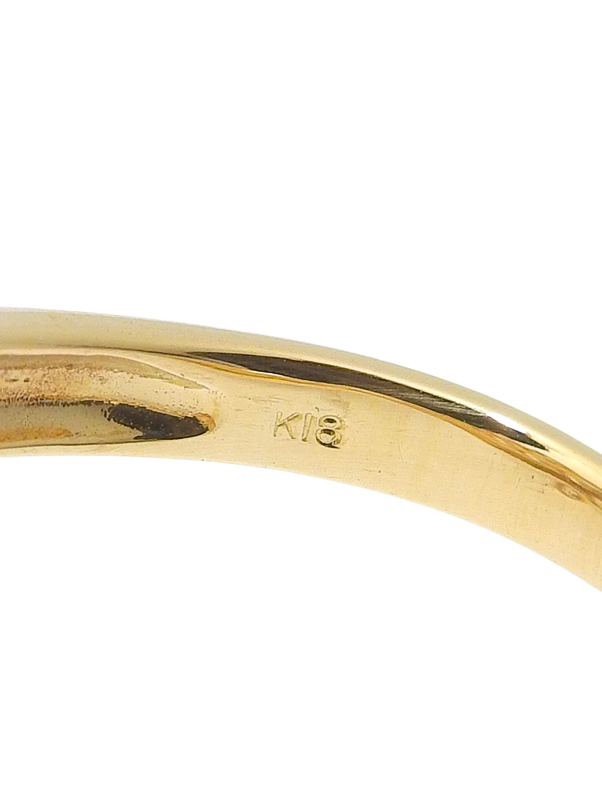 K18 Diamond Ring Gold