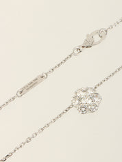 18KダイヤモンドフルーレットL シルバー