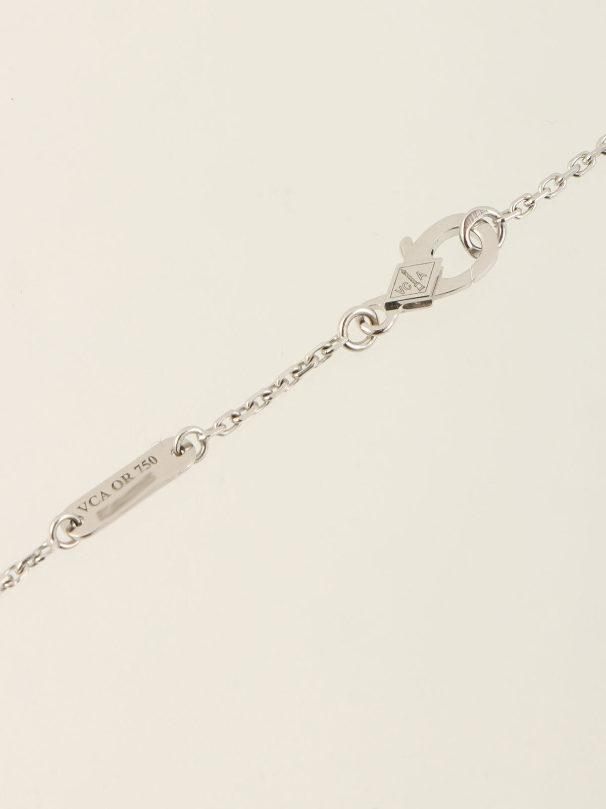 18KダイヤモンドフルーレットL シルバー