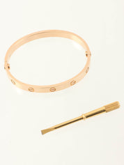 18Kラブブレスレット ピンクゴールド