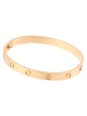 18Kラブブレスレット ピンクゴールド