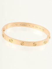 18Kラブブレスレット ピンクゴールド