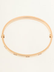 18Kラブブレスレット ピンクゴールド