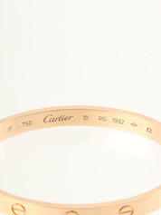 18Kラブブレスレット ピンクゴールド