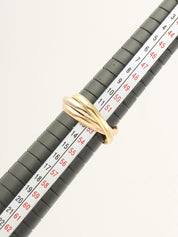 18Kトリニティリング イエローゴールド/ピンクゴールド/ホワイトゴールド