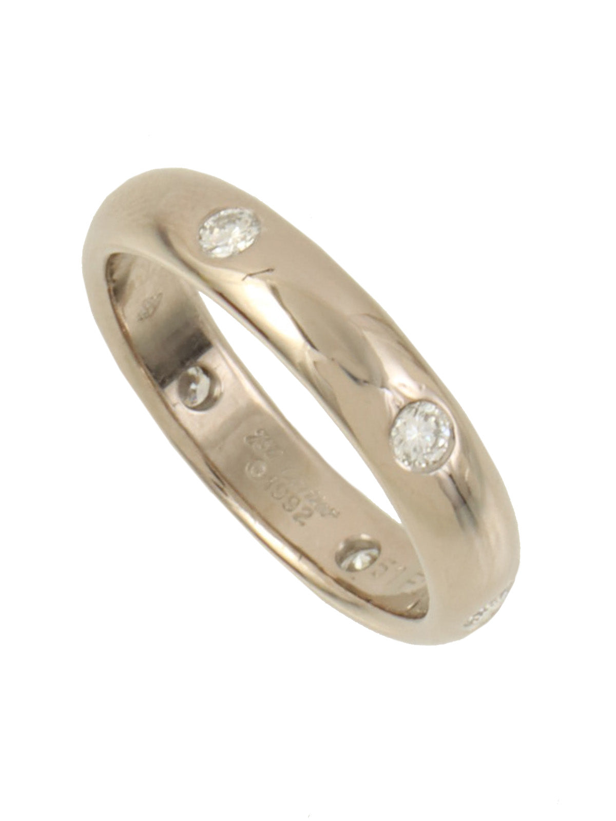 18K Diamond Stellar Ring in Silver