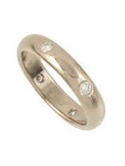 18K Diamond Stellar Ring in Silver