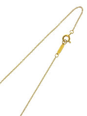 18K Gold Diamond Sentimental Heart Necklace