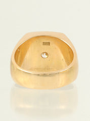 18Kダイヤモンドスターデザインリング ゴールド