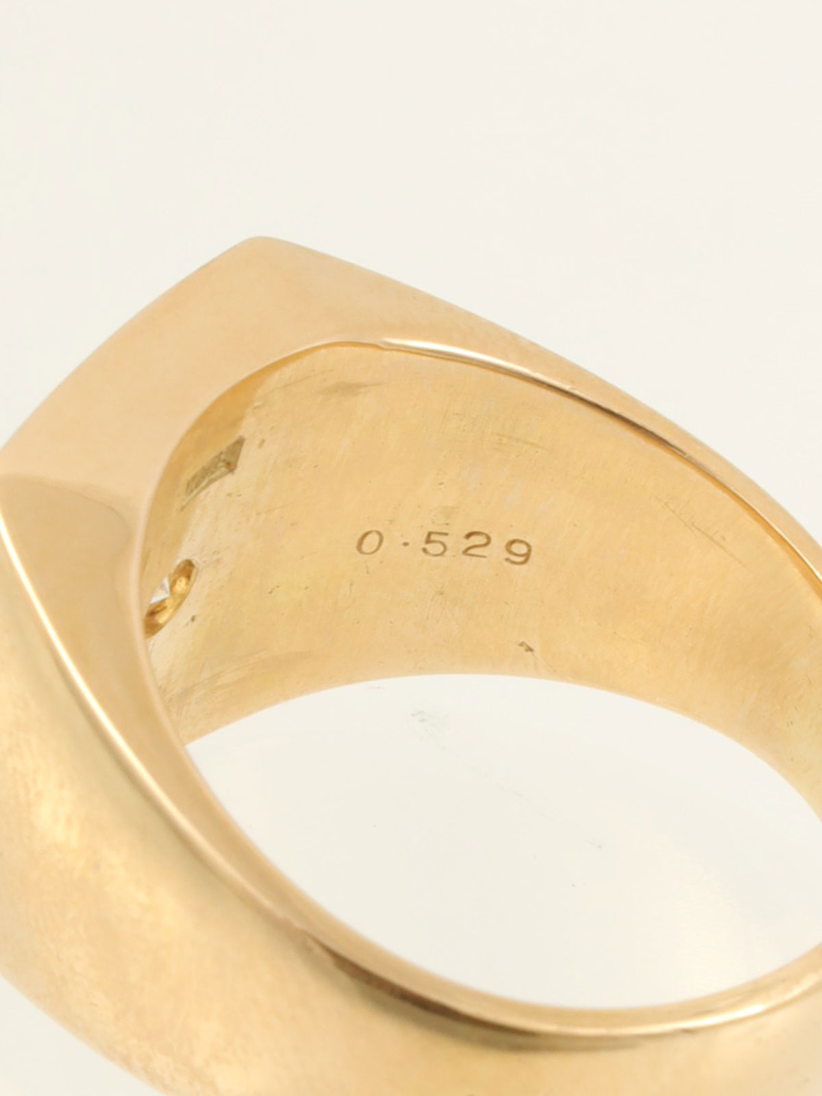 18K Gold Diamond Star Design Ring