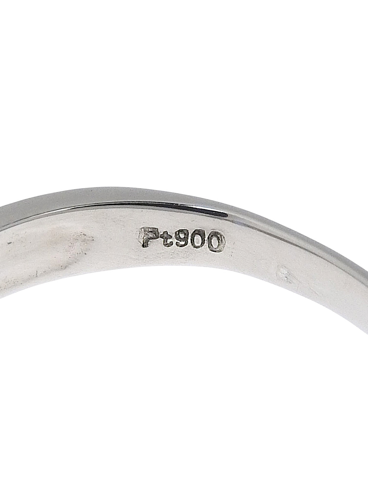 プラチナダイヤモンドリング シルバー/ブルー