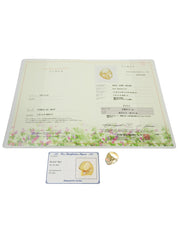 18Kオパールダイヤモンドオーバルデザインリング ゴールド/マルチ