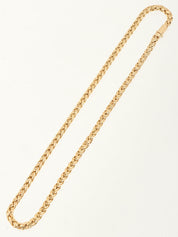 14Kツイストチェーンネックレス ゴールド