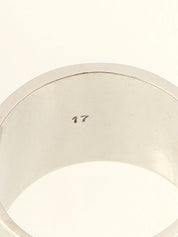 18Kアイコンワイドリング シルバー