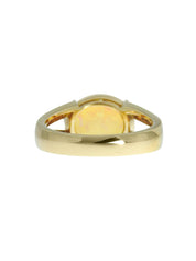 18K Gold/Multi Opal Diamond Ring