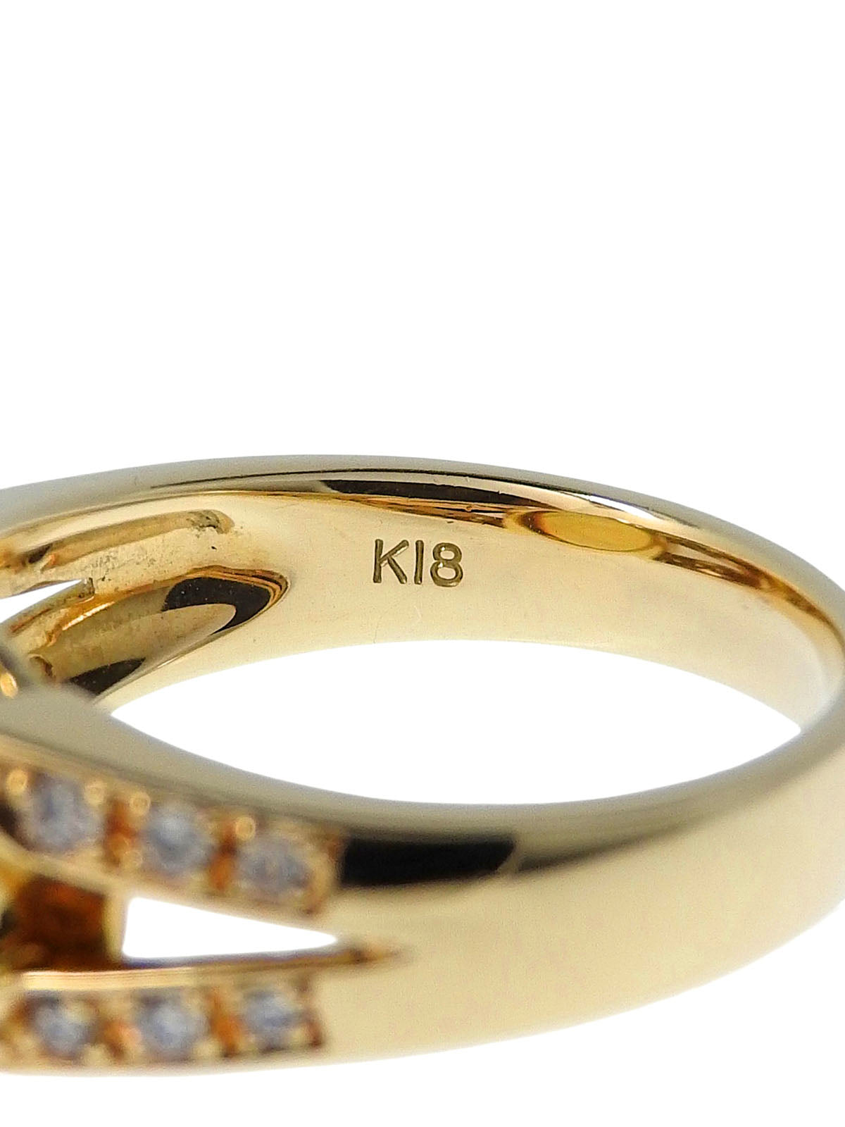 18K Gold/Multi Opal Diamond Ring