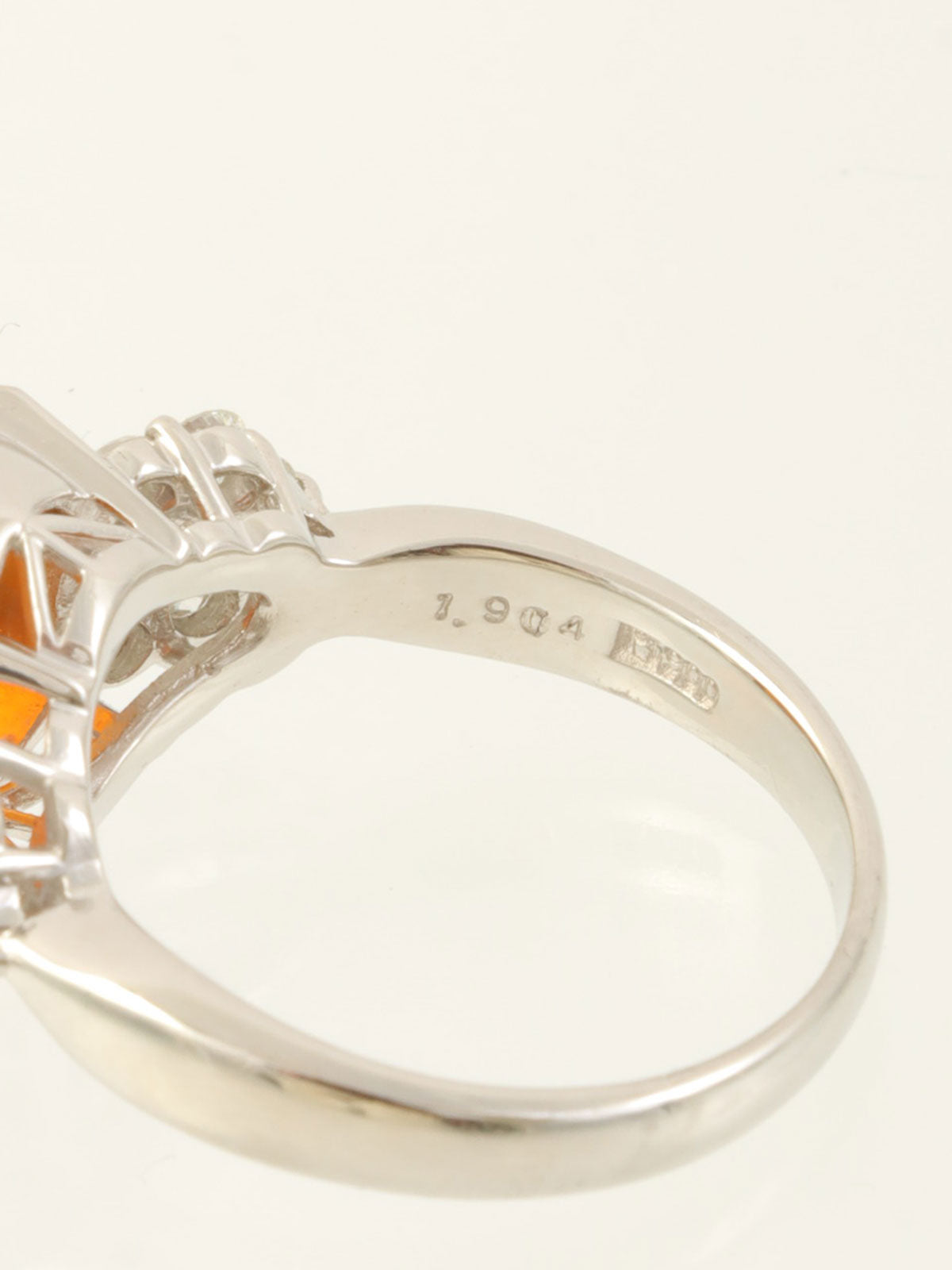 プラチナオパールダイヤモンドデザインリング シルバー/マルチ