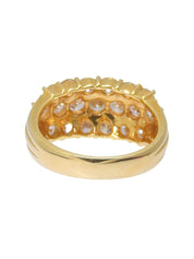 18Kイエローゴールドダイヤモンドリング ゴールド