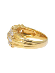 18K Yellow Gold Diamond Ring