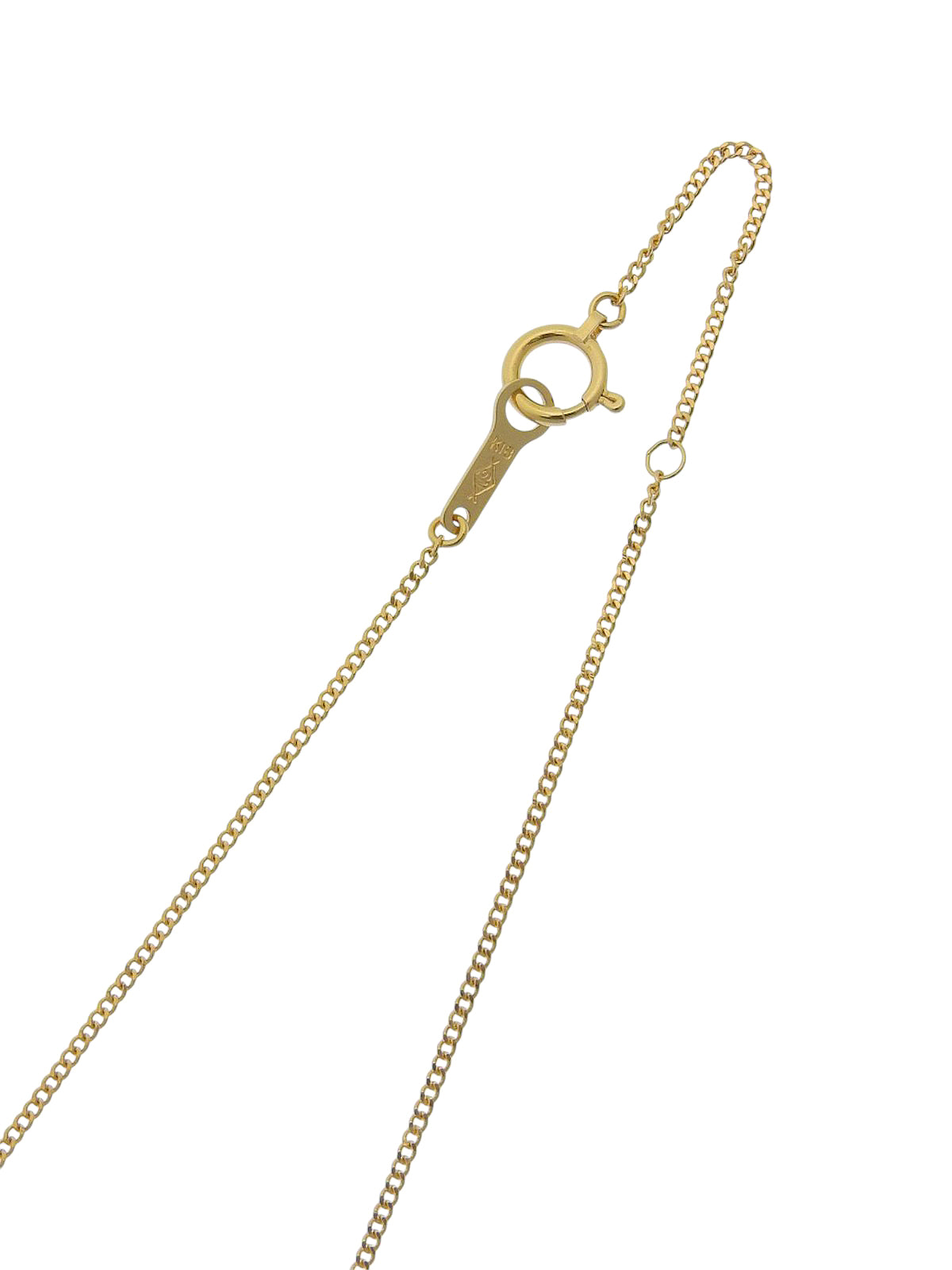 18K Gold/Cherry Red Ruby and Diamond Necklace