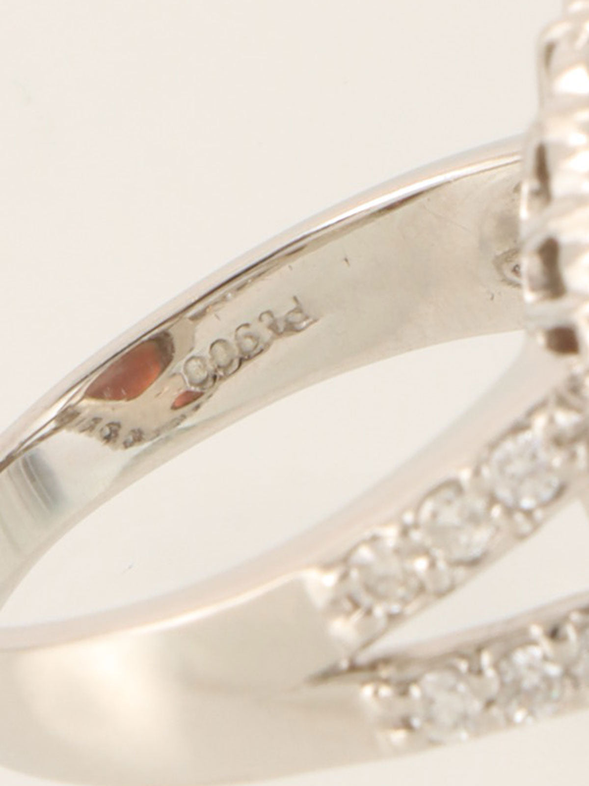 プラチナオパールダイヤモンドリング シルバー/マルチ