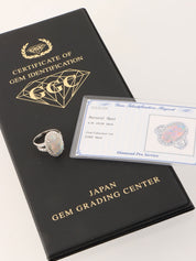 プラチナオパールダイヤモンドリング シルバー/マルチ